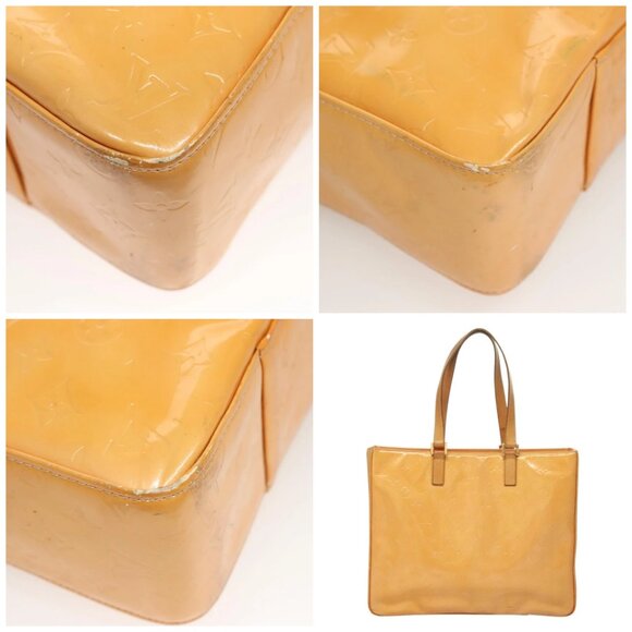 LOUIS VUITTON Monogram Vernis Columbus Bag Marshmallow Pink - Picture 10 of 15